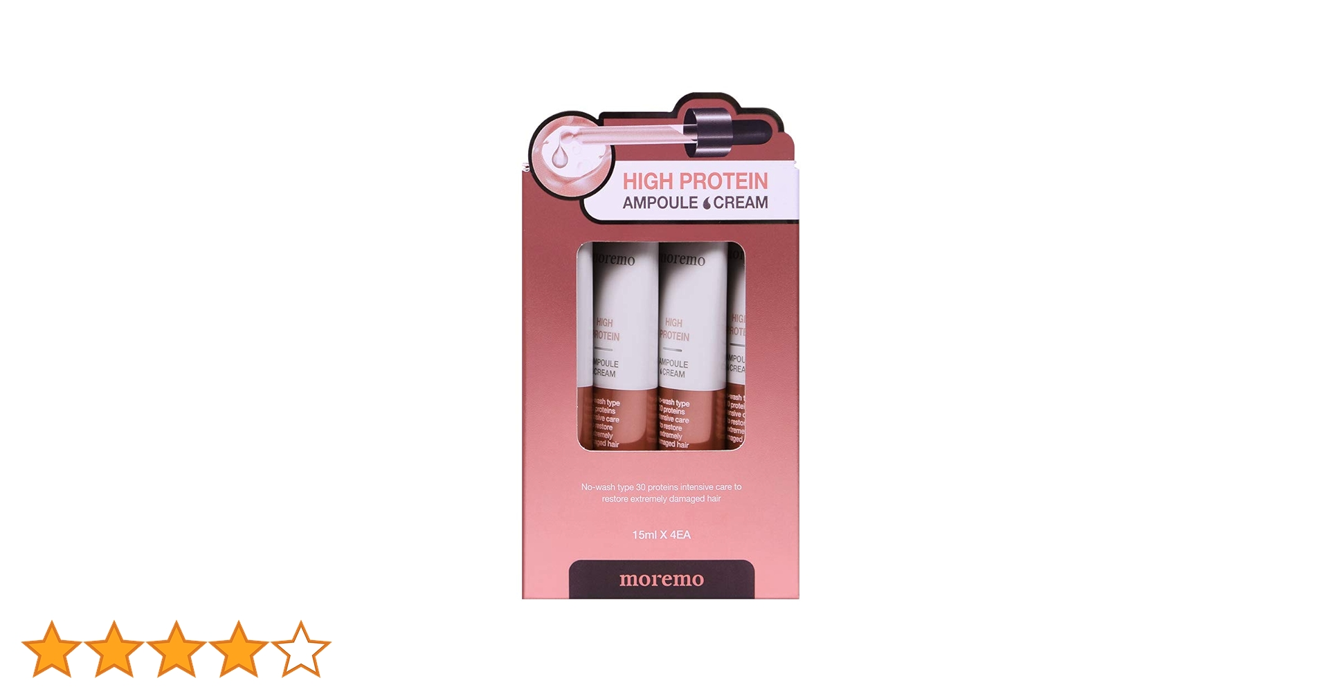 モレモ ディープNヘアクリーム 15ml 4個入り 6個 ディープナリッシング ヘアクリーム-15mL × 4本- (旧名: ﾊｲ